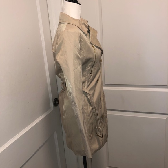 Kensie Ladies Trnch Coat Size XS - Picture 2 of 6
